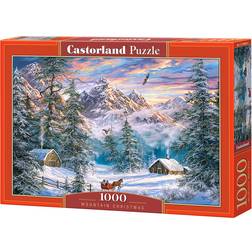 Castorland Mountain Christmas 1000 Pieces