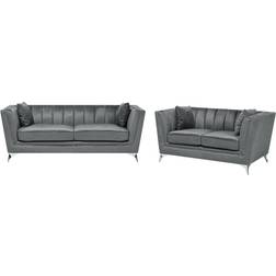 Beliani Gaula Soffa 211cm 2-sits, 3-sits