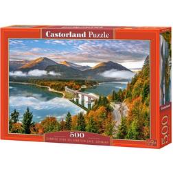 Castorland Sylvenstein Lake Allemagne 500 Pieces