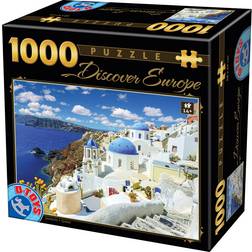 Dtoys Discover Europe Santorini 1000 Pieces