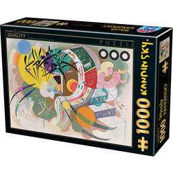 Dtoys Vassily Kandinsky Dominant Curve 1000 Bitar