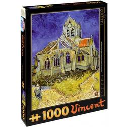 Dtoys The Church at Auvers 1000 Pieces