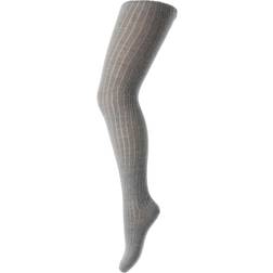 mp Denmark Cotton Rib Tights - Grey Melange (130-491)