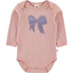 Müsli Cozy Bow Long Sleeve Body - Dream Blush (1582037500_016122002)