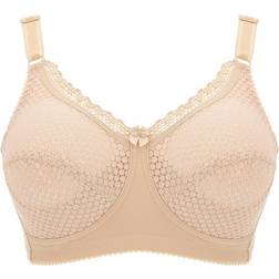 Miss Mary Cotton Dots Non-wired Bra - Beige