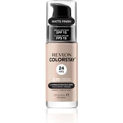 Revlon Cosmetics ColorStay fond de teint matifiant longue tenue pour peaux grasses et mixtes teinte 270 Chestnut 30 ml