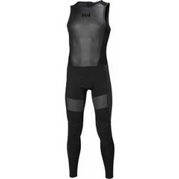 Helly Hansen Waterwear Salopette Black, Male, Kleding, Zwemkleding, Zwemmen, Zwart