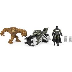 Spin Master Batman Batcycle voertuig met 2 figuren 10cm