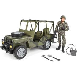 Military Four Wheel Drive with Action Figure