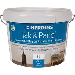 Herdins Roof & Panel Takfärg Grå 3L