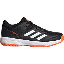 adidas Junior Court Stabil - Core Black/Footwear White/Solar Orange