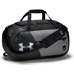 Under Armour Undeniable 4.0 Medium Duffle Bag - Graphite Medium Heather/Black/Black