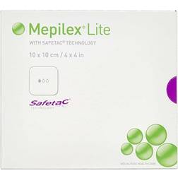 Mölnlycke Health Care Lite Pansement Hydromousse 10 x 10 cm 5 Pièces