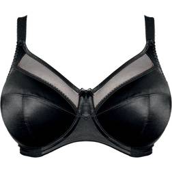 Goddess Keira Banded Bra - Black