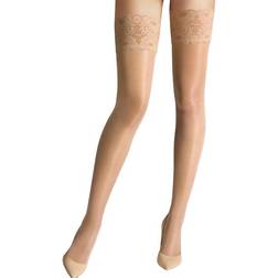 Wolford Satin Touch Stay-Up Thigh-Highs