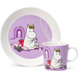 Arabia Mumin Snorkfröken Lila Spisestel 2stk