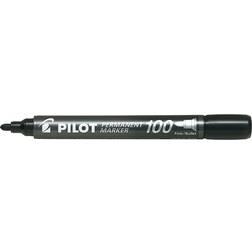 Pilot Permanent Marker 100 Fine Bullet Tip Black