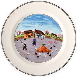 Villeroy & Boch Design Naif Poultry Farm Flad tallerken 27cm