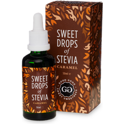 Sweet Drops of Stevia Caramel 50g 5cl