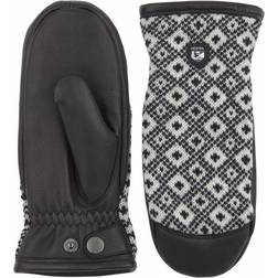 Hestra Ludvika Mittens - OffWhite/Black