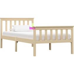 vidaXL Solid Pine 82cm Sengeramme 90x200cm