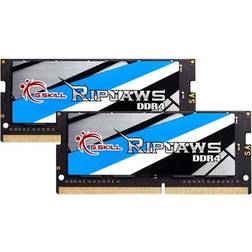 G.Skill Ripjaws SODIMM DDR4-3200 64GB CL22 Dual Channel (2 pcs) Intel XMP Musta