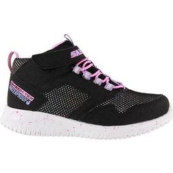 Skechers Girls Ultra Flex Waterproof - BLVP Black Lavender Pink