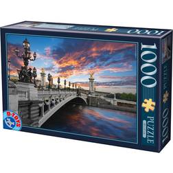 Dtoys Alexander III Bridge Paris France 1000 Pieces