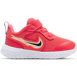 Nike Revolution 5 Fire TD Kids - Yellow/Red