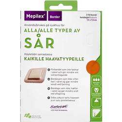 Mölnlycke Health Care Mepilex Border 7.5 x 7.5 cm 3 pcs