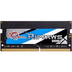 G.Skill Ripjaws SODIMM DDR4-3200 16GB CL22 Single Channel (1 pcs) Intel XMP Musta