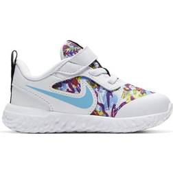 Nike Revolution 5 Fable TDV - White/Fire Pink/Blue Fury/White