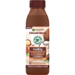 Garnier Ultimate Blends Smoothing Hair Food Coconut & Macadamia Shampoo 350ml