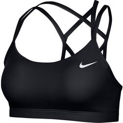 Nike Favorites Strappy Sports Bra - Black/White