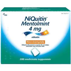 NiQuitin Mentolmint 4mg 200 st Tuggummi