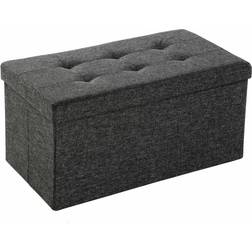 tectake Foldable Storage Bench 76x38cm