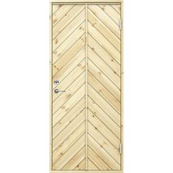 Swedoor Clever-Line I40 Förrådsdörr V (90x200cm)