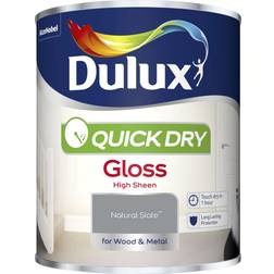 Dulux Quick Dry Metal Paint Natural Slate 0.75L
