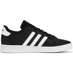 Adidas Junior Grand Court - Core Black/Cloud White/Cloud White