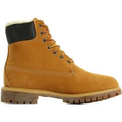 Timberland 6-Inch Premium Fur Lined - Wheat Nubuck