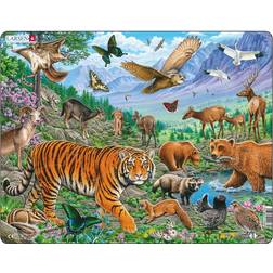 Larsen The Amur Tiger in Siberian Summer 36 Pieces