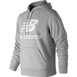 New Balance Essentials Stacked Logo Po Hoodie - Athletic Grey