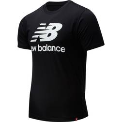 New Balance Essentials Stacked Logo T-shirt - Black