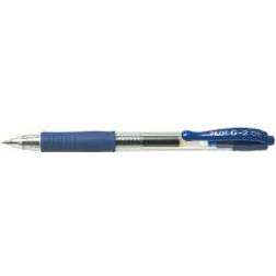 Pilot G-2 Retractable Blue Rollerball Pen Set of 12 Pieces