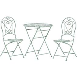 Beliani Treno Bistro Set, 1 Table incl. 2 Chairs