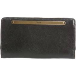 Fossil Liza Slim Bifold Wallet - Black
