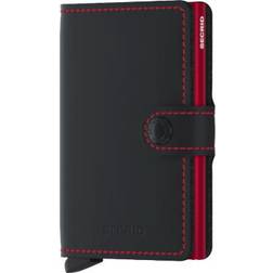 Secrid Miniwallet MM Matte Black Red