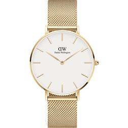 Daniel Wellington Analoginen 'Petite' kulta valkoinen One Size