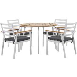 Beliani Cavoli Patio Dining Set, 1 Table incl. 4 Chairs