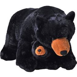 Wild Republic Black Bear Jumbo Mom & Baby 30"